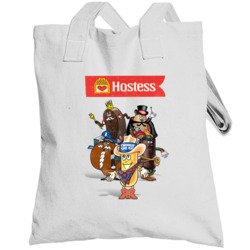 Hostess Treats Characters Retro Distressed Look Snack Lovers T Totebag