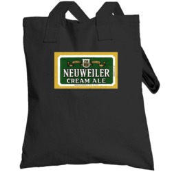 Neuweiler Cream Ale Retro Vintage Beer Label Distressed Look Totebag