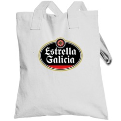 Estrella Galicia Spanish Beer Label Beer Lovers Totebag
