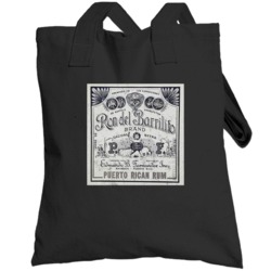 Ron Del Barrilito Puerto Rican Rum Distressed Look Alcohol Lovers Tote