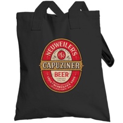 Neuweilers Capuziner Beer Vintage 1940s Beer Label Totebag