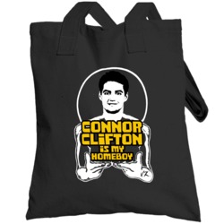 Connor Clifton Is My Homeboy Funny Boston Hockey Totebag