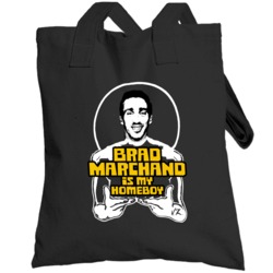 Brad Marchand Is My Homeboy Funny Boston Hockey Totebag