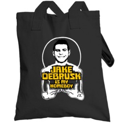 Jake Debrusk Is My Homeboy Funny Boston Hockey Totebag