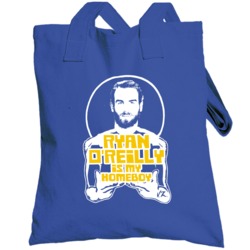 Ryan O'reilly Is My Homeboy Funny St Louis Hockey Totebag