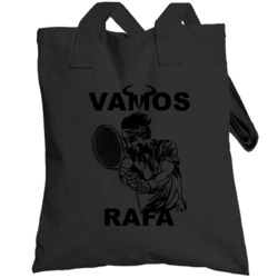 Vamos Rafa Tennis Legend Rafael Nadal Fan Baseball Raglan Totebag