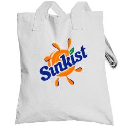 Sunkist Orange Soda Pop Drink Logo Totebag