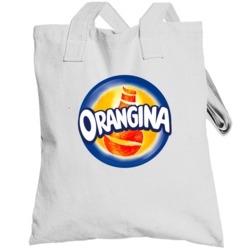 Orangina Orange Soda Pop Drink Logo Totebag