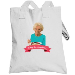 Mary Berry Bake Off Nobody Likes A Soggy Bottom Totebag