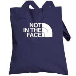 Not In The Face Dodgeball Team Uniform Funny Dark Totebag
