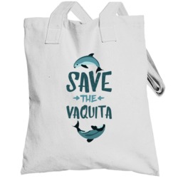 Internation Save The Vaquita Dolphine Day Totebag