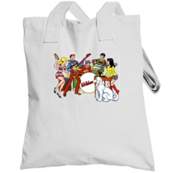 The Archies Fictional Music Group Fan Totebag