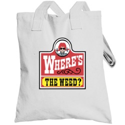 Where's The Weed Wendy's Logo Parody Pot Head Smoker Marijuana Munchie