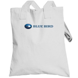 Blue Bird Corporation Nasdaq Company Logo Employee Fan Totebag