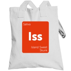 Island Sweet Skunk Sativa Strain Weed Totebag