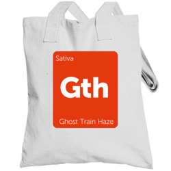 Ghost Train Haze Sativa Strain Weed Totebag