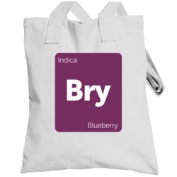 Blueberry Indica Strain Weed Totebag