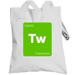 Trainwreck Hybrid Strain Weed Totebag