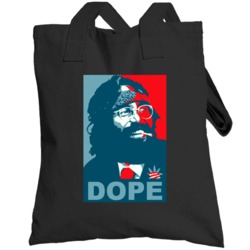 Tommy Chong Hope Dope Weed Kush Marijuana Stoner Totebag