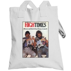 High Times Cheech And Chong Funny Weed Stoner Kush Marijuana Totebag