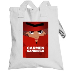 Carmen Sandiego Netflix Original Series Fan Totebag