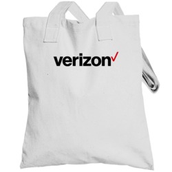 Verizon Nasdaq Company Logo Employee Fan Totebag