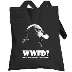 Wwfd? What Would Uncle Fester Do The Addams Family Light Bulb Totebag