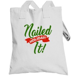 Nailed It Holiday Netflix Television Series Fan Totebag