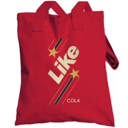 Like Cola 1980s Vintage Soda Pop Totebag