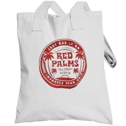 Red Palms Surf Wax 90s Totebag