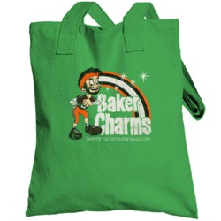 Baker Mayfield Baker Charms Funny Lucky Charms Totebag