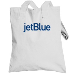 Jetblue Airways Corporation Nasdaq Company Logo Employee Fan Totebag