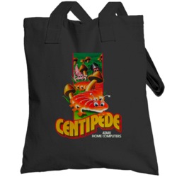 Atari Centipede 1982 Videogame Totebag