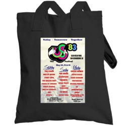 Us Festival 1983 San Bernardino Vintage Totebag