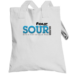 Four Loko Sour Blue Razz Totebag