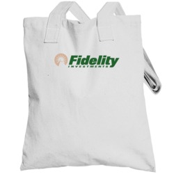 Fidelity Investments  Nasdaq Company Logo Employee Fan Totebag
