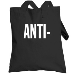 Anti- Hip Hop Record Label Music Lovers Totebag