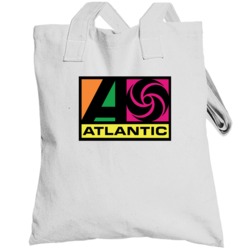 Atlantic Records Hip Hop Record Label Music Lovers Totebag
