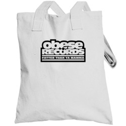 Obese Records Hip Hop Record Label Music Lovers Totebag