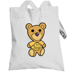 Teddy Bear Drew Popular Singer Fan Totebag