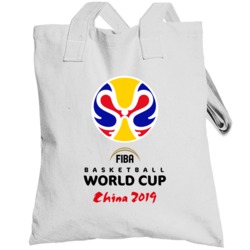 Fiba Basketball World Cup China 2019 Tournament Champ Logo Totebag