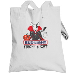 Bud Light Fright Night Halloween Spuds Mackenzie Totebag