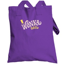 Vintage Wonka Bar Chocolate Totebag