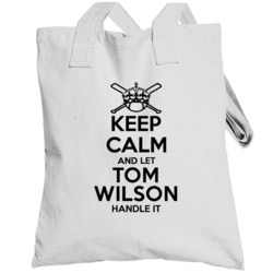 Keep Calm And Let Tom Wilson Handle It New York Baseball Totebag