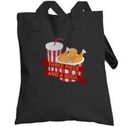 Three Piece And A Soda Jorge Masvidal Mma Fighter Totebag