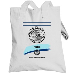White Claw Pure Hard Seltzer Halloween Costume Totebag