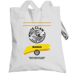 White Claw Mango Hard Seltzer Halloween Costume Totebag