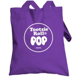 Tootsie Roll Pop Grape Totebag