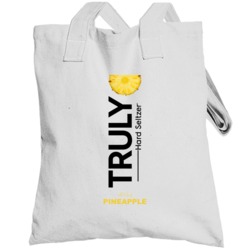 Truly Hard Seltzer Pineapple Halloween Costume Alcohol Drink Totebag