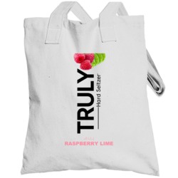Truly Hard Seltzer Raspberry Lime Halloween Costume Alcohol Drink Tote